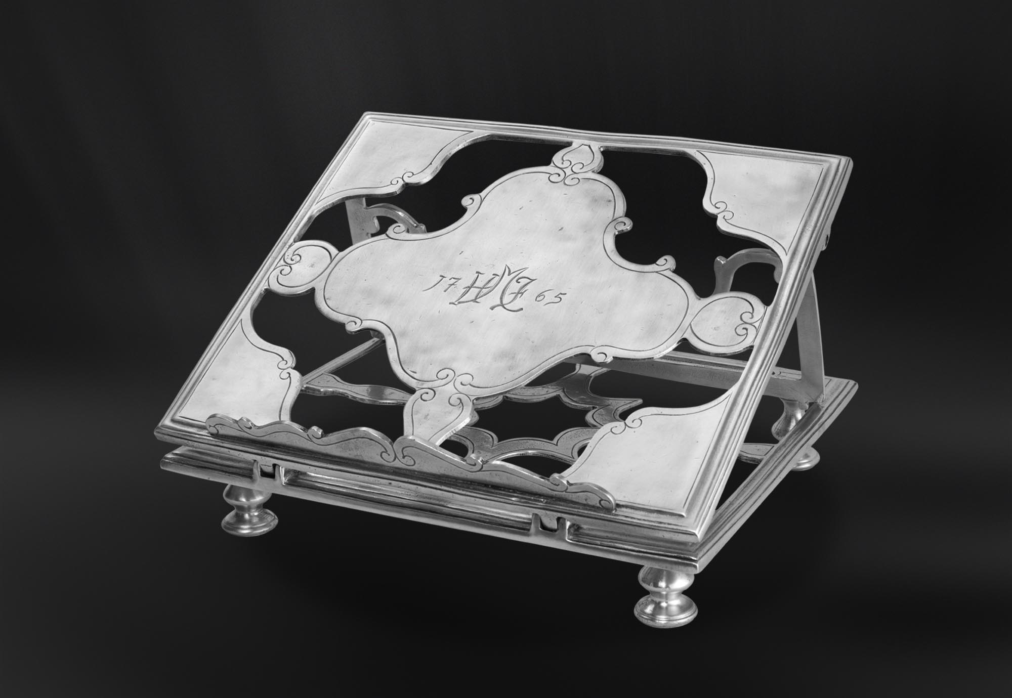 LUTRIN etain antique